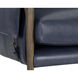 Mauti Distressed Brown / Cortina Ink Leather Armchair